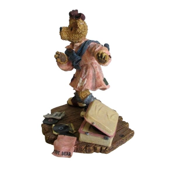 Boyds Bearstone Bailey Swing Time Figurine - Vintage 2000 Boyds Bears - Picture 4 of 7